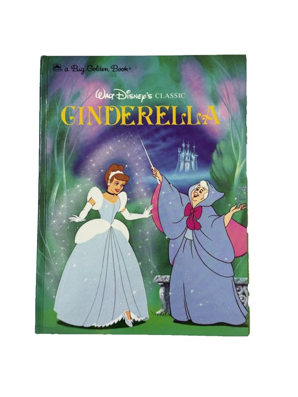 Walt Disney's Classic: Cinderella - 1986 Big Golden Book - Illustrated